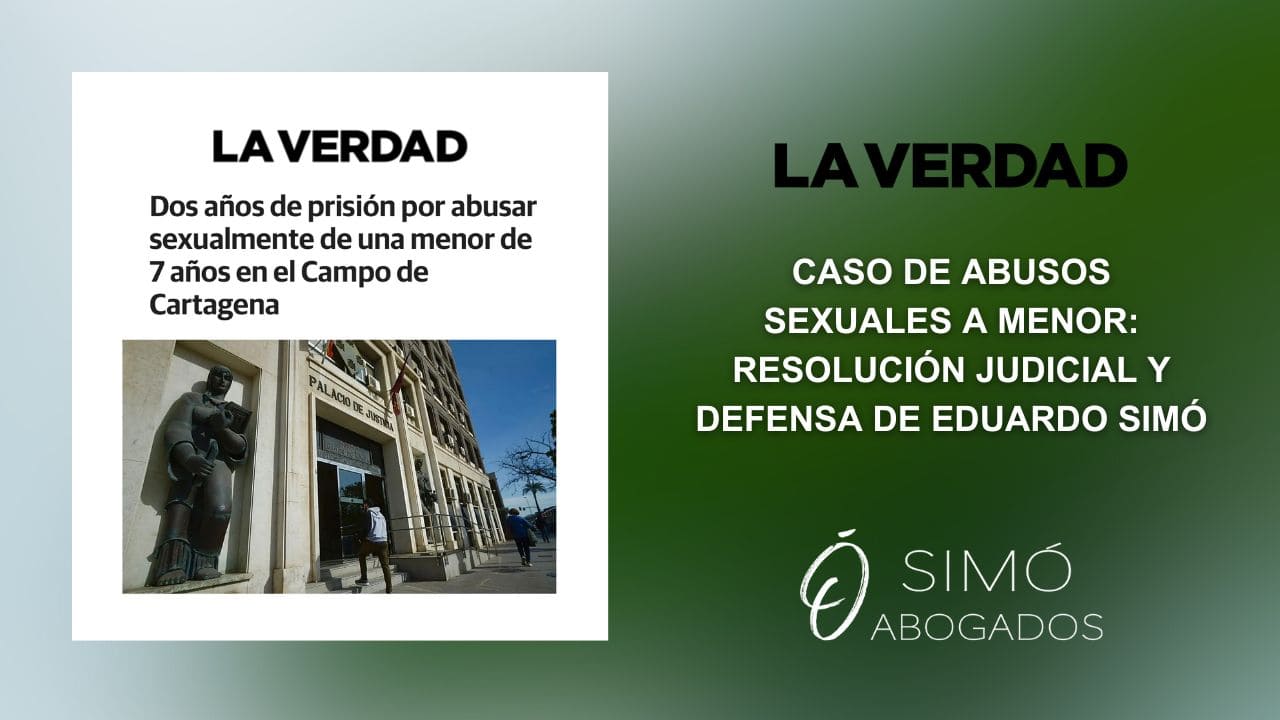 Defensa penal en abusos sexuales a menor y conformidad