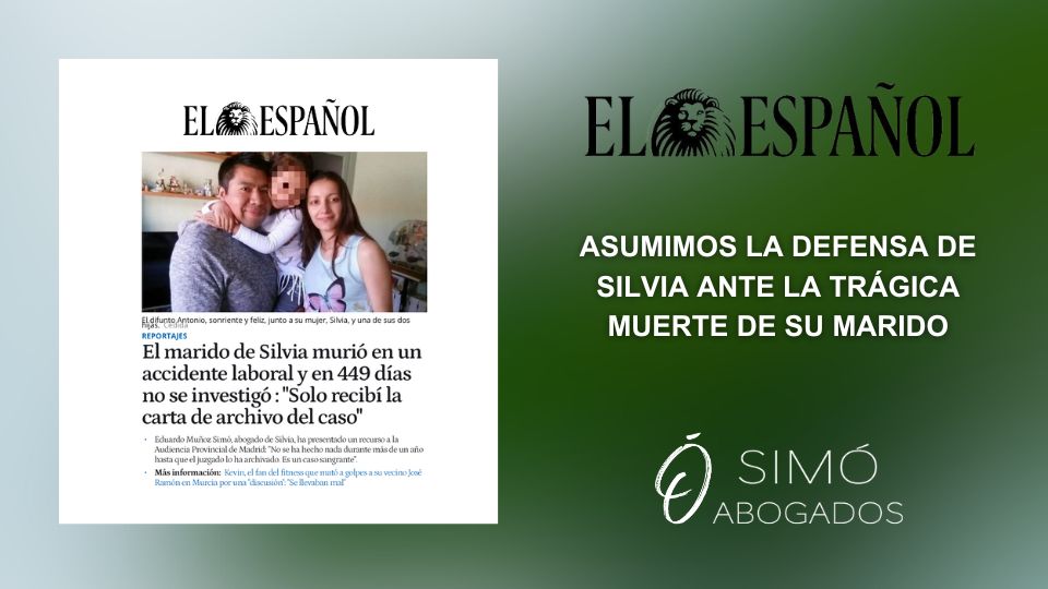 Defensa legal: accidentes laborales y muerte