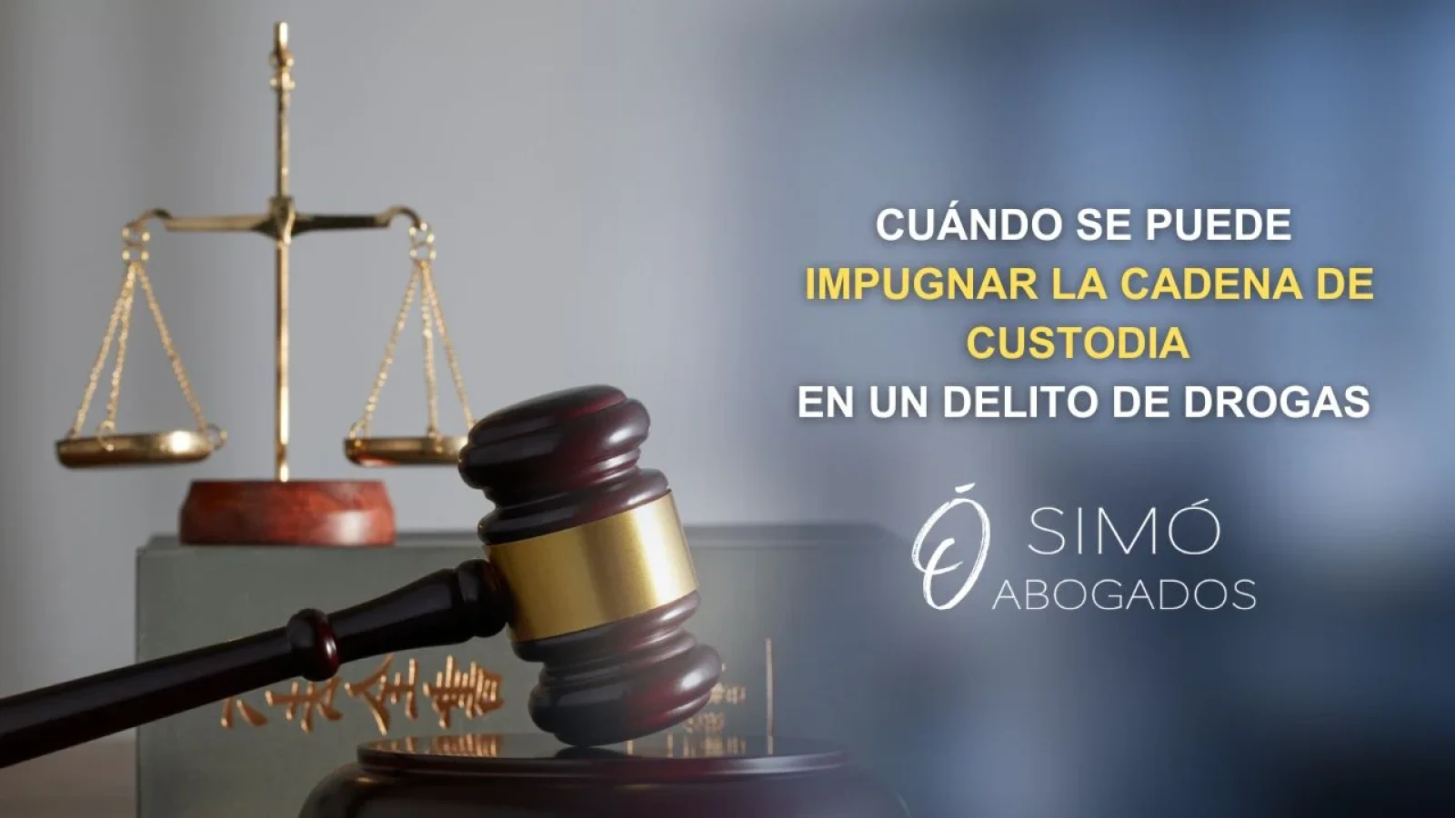 Cadena de custodia en drogas y prueba penal