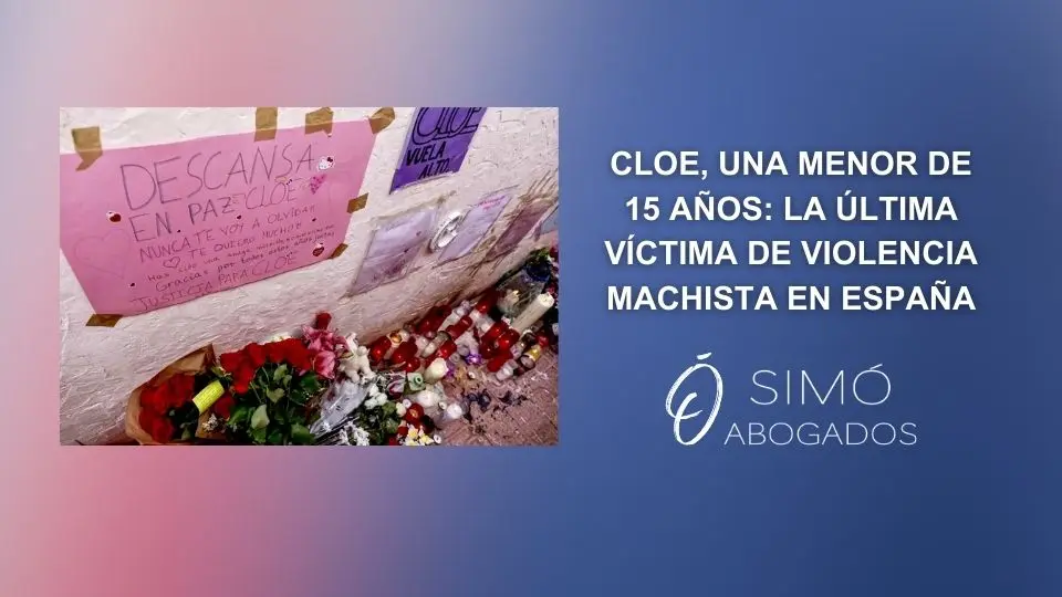 Cloe, menor víctima de violencia machista en España