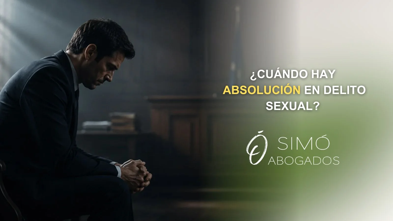 ¿Cuándo hay absolución en delito sexual?