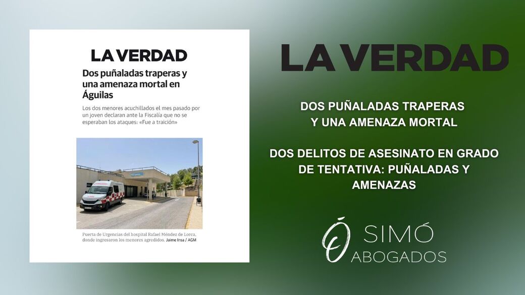 Tentativa de asesinato en Águilas: dos menores heridos