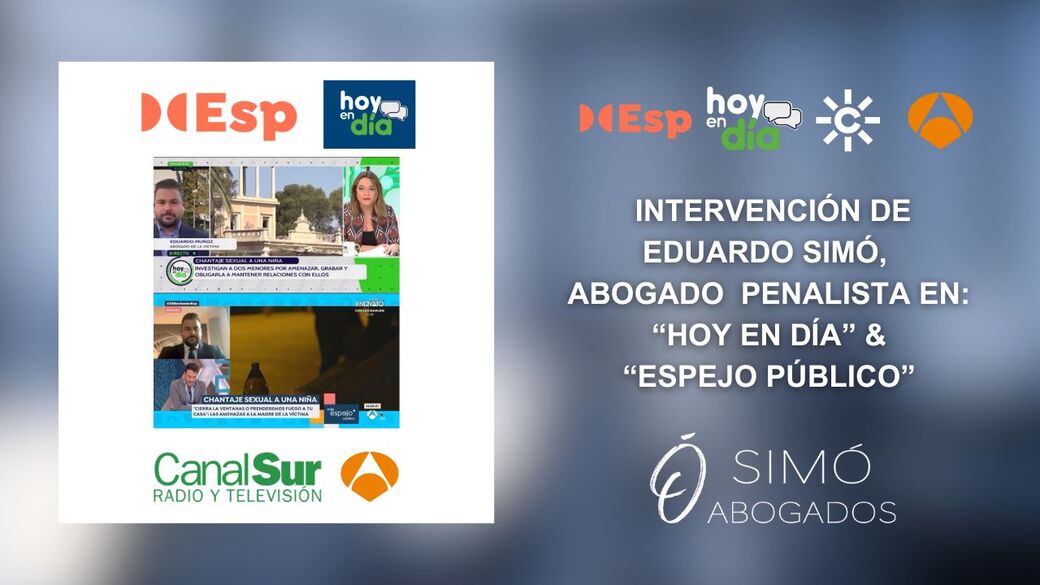 Eduardo Simó en Espejo Público: coacción sexual