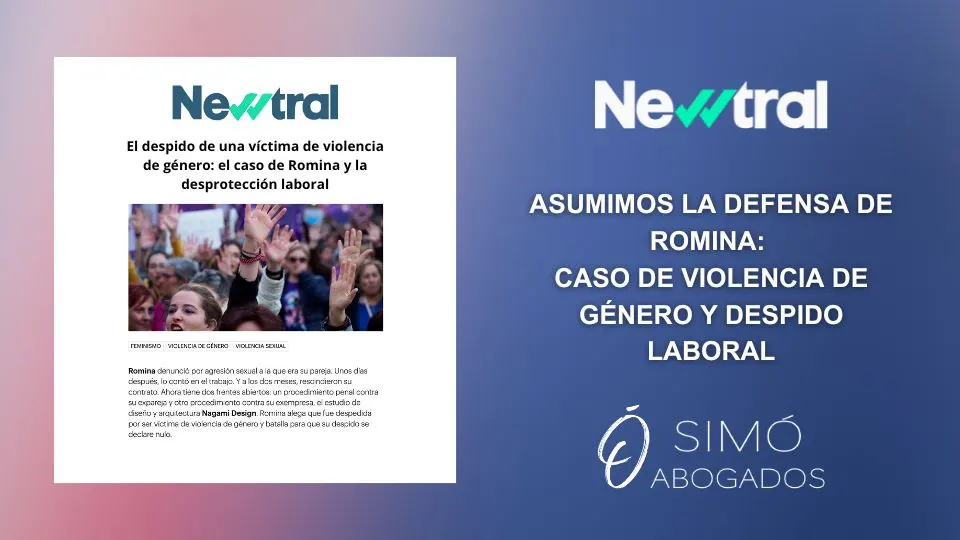 Defensa firme: violencia y despido laboral