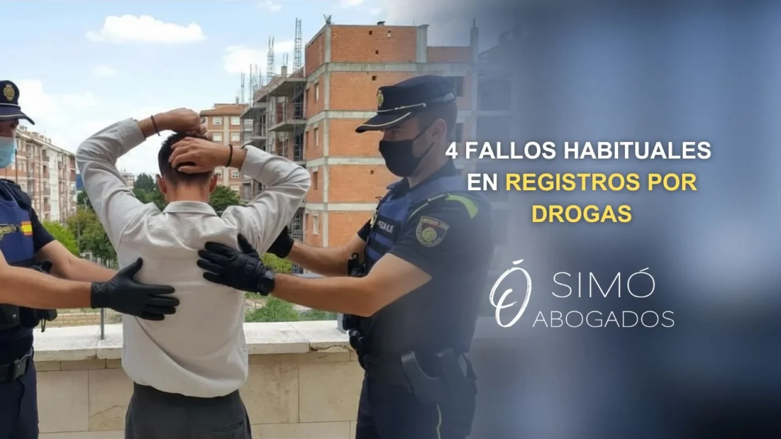Errores en registros por drogas y nulidad