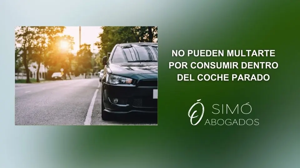 ¿Es sancionable el consumo de drogas en un coche parado?