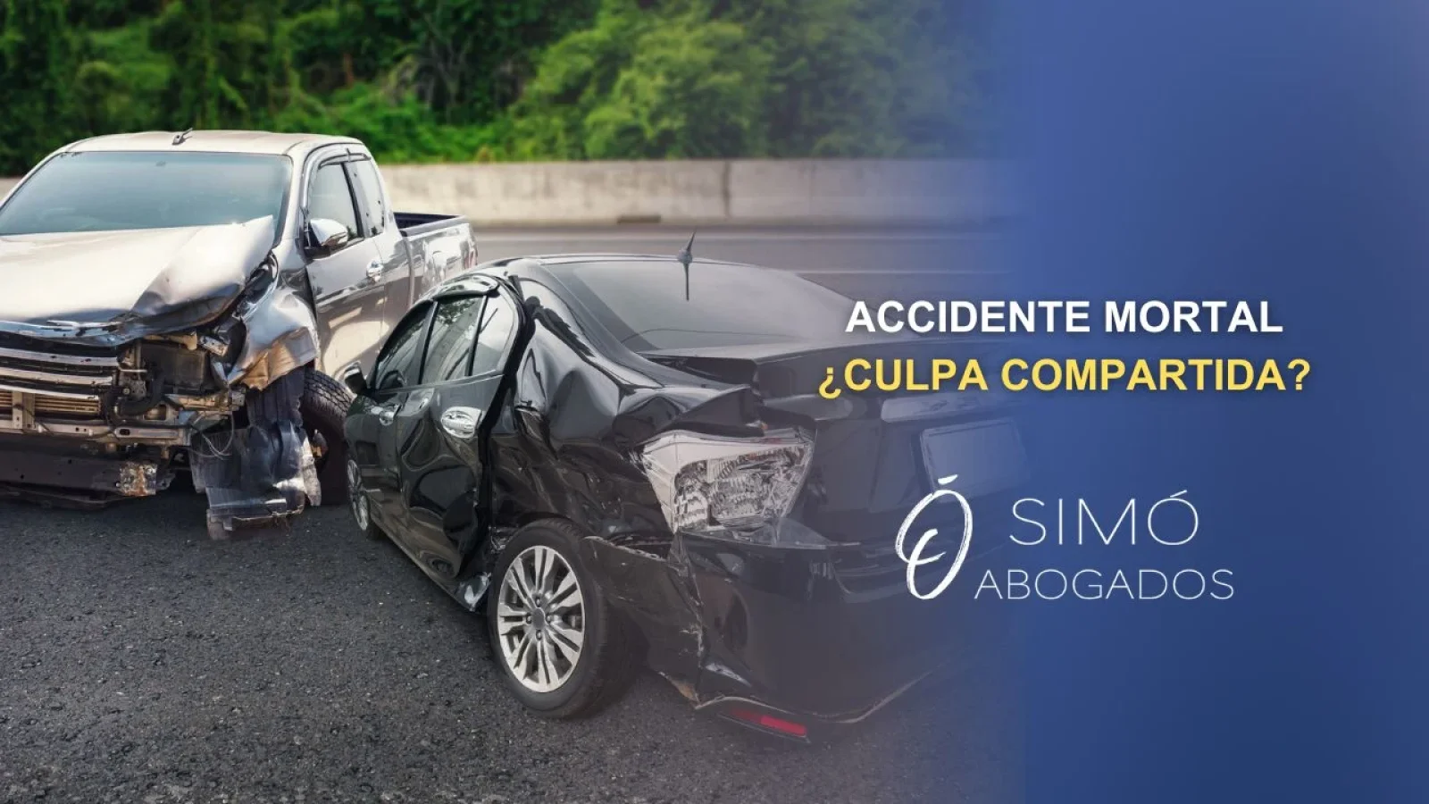 Accidente mortal con culpa compartida: guía