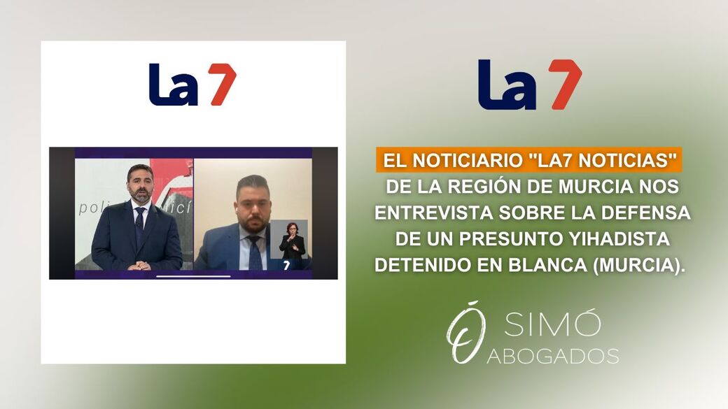 Eduardo Simó defiende a yihadista detenido en Murcia