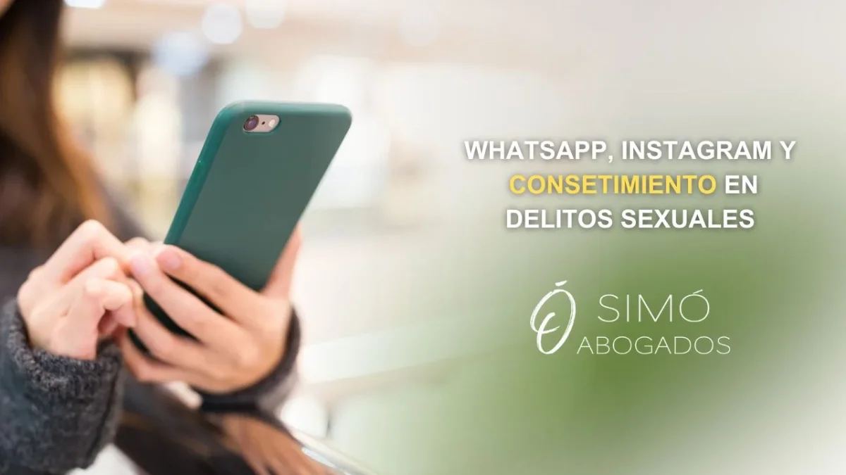 Mensajes previos en delitos sexuales