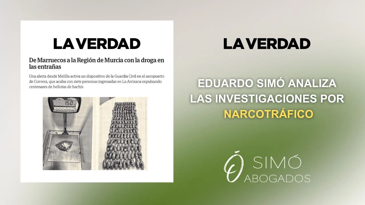 Eduardo Simó analiza las investigaciones por narcotráfico 6