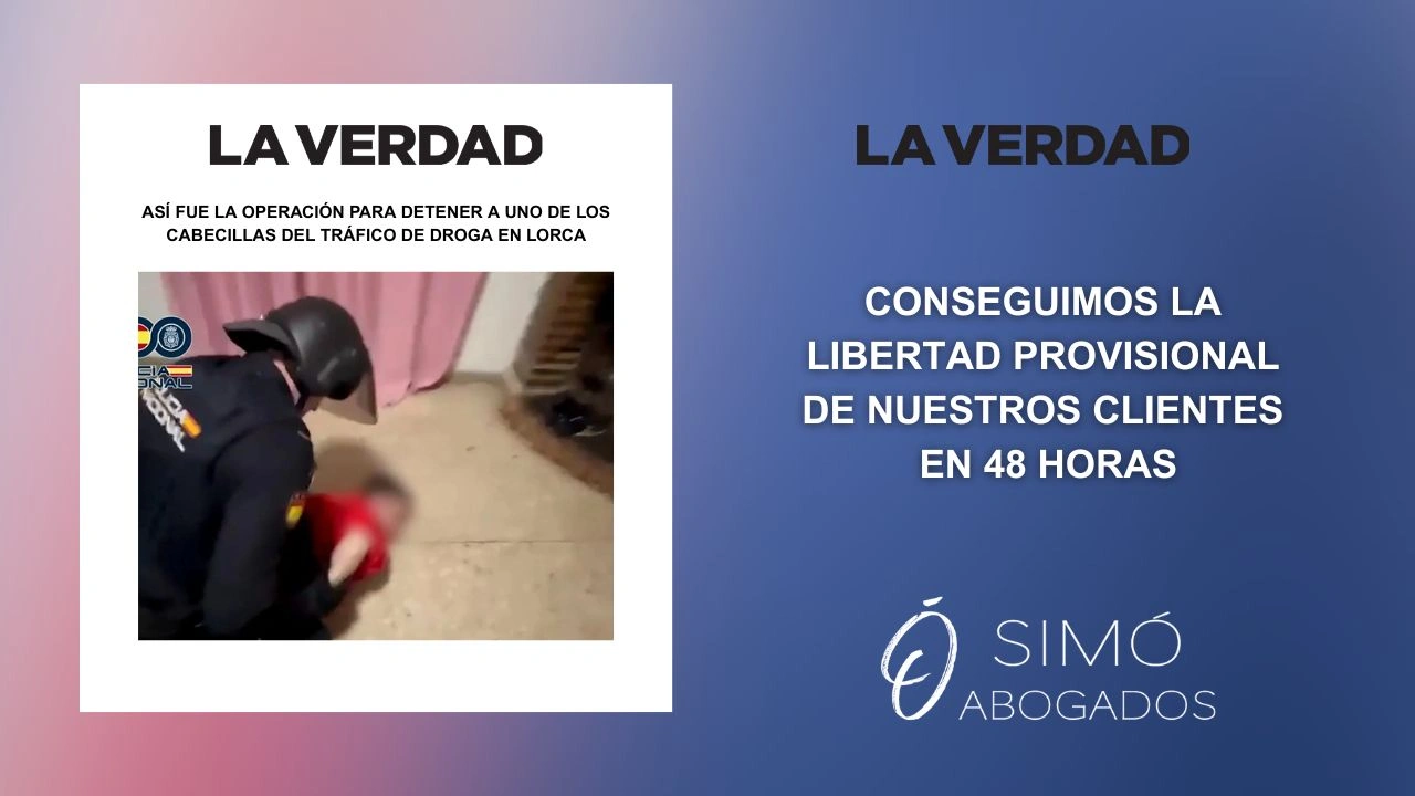 Operación antidroga: logramos la libertad en 48 horas