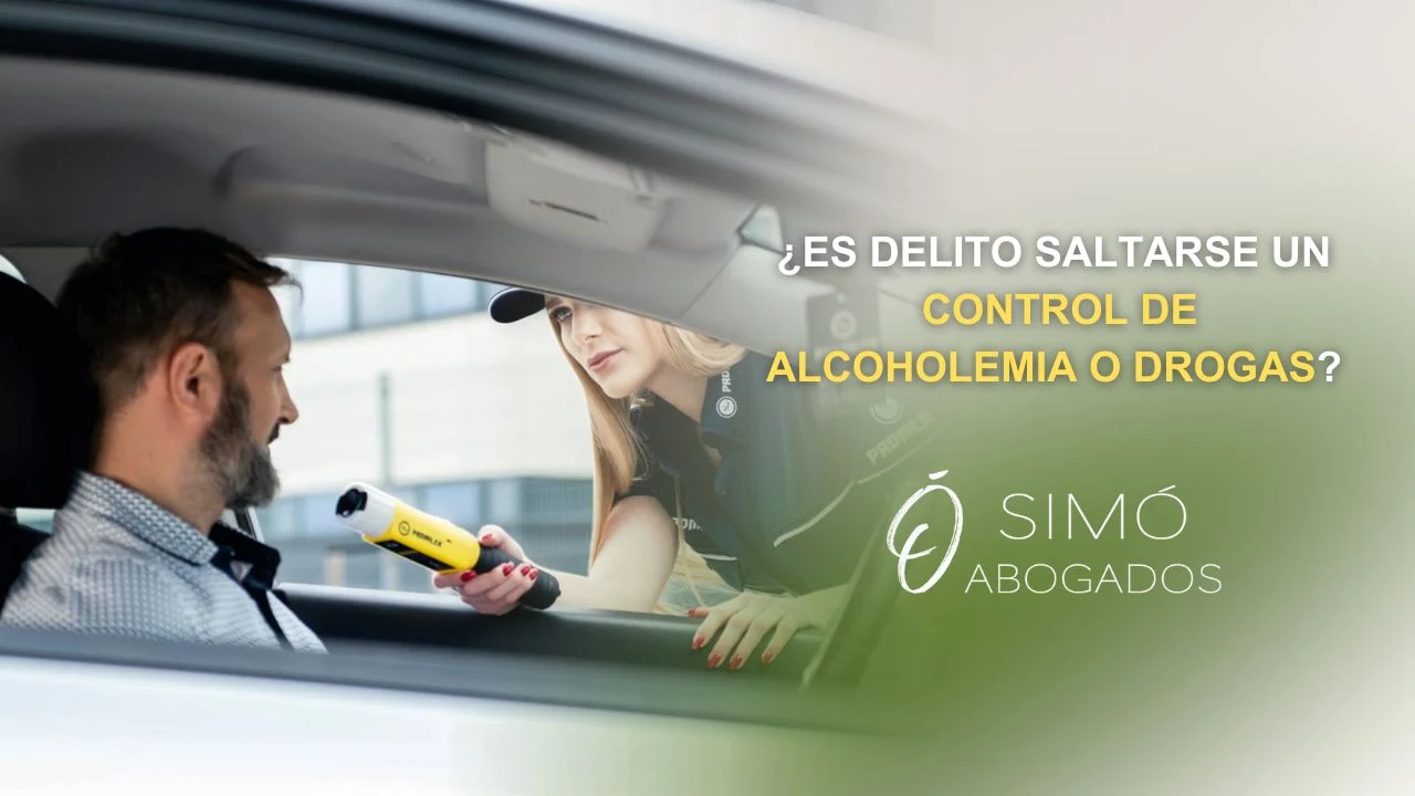 Saltarse un control de alcoholemia o drogas