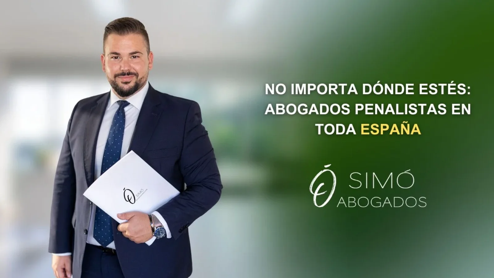 Abogado penalista en toda España, especialización real