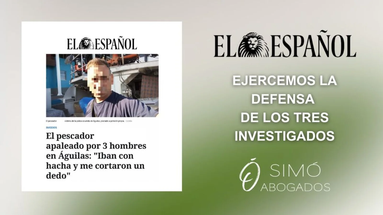 SIMÓ Abogados defiende a tres investigados en El Español