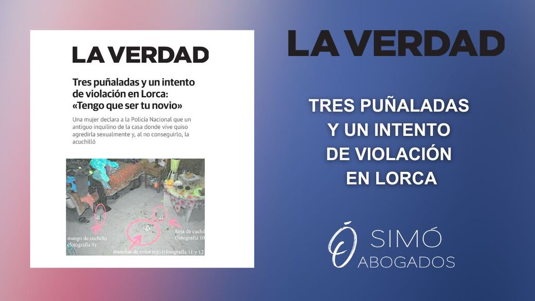 Investigación en Lorca: puñaladas e intento de violación