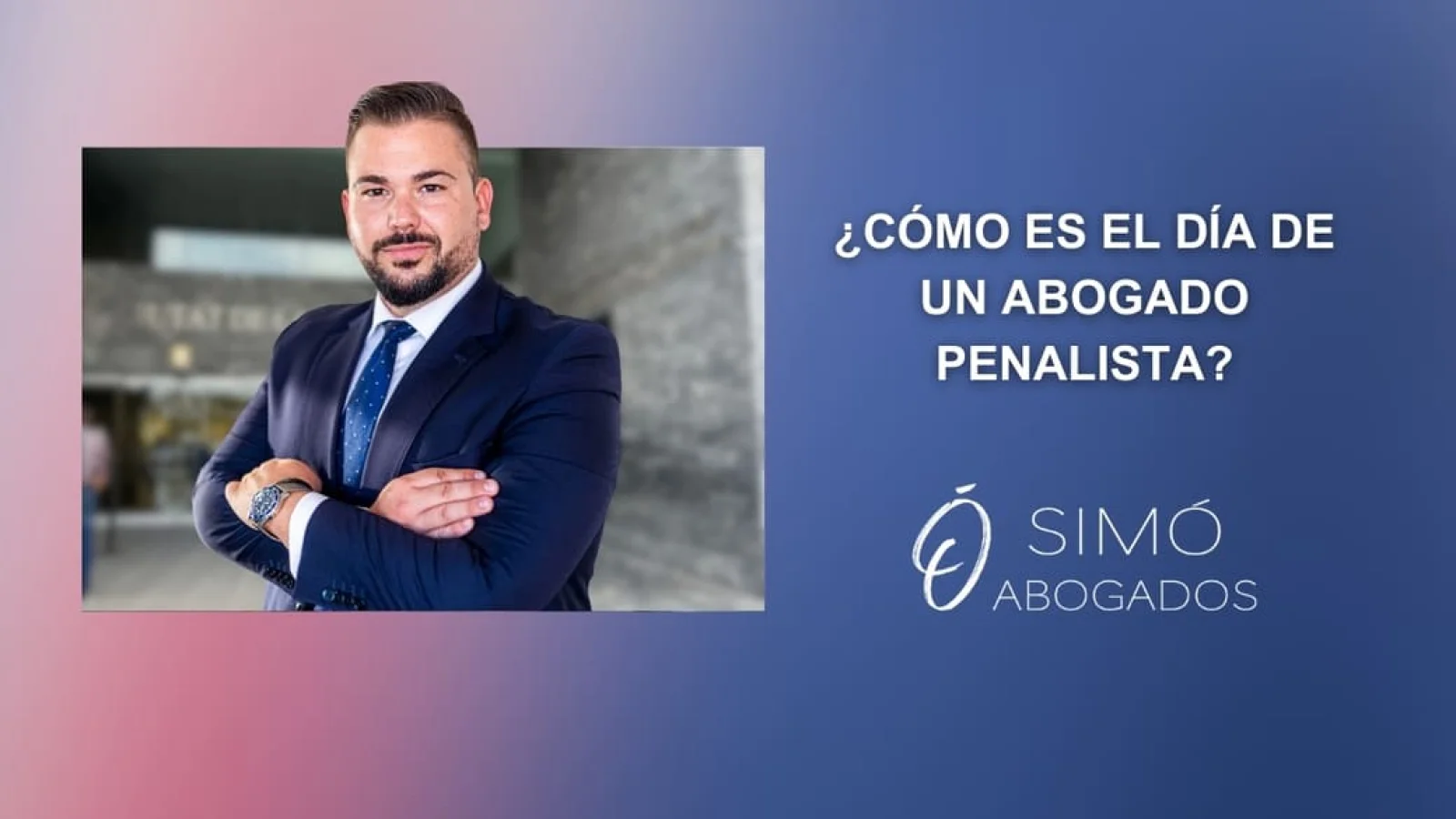 Dentro de la vida de un abogado penalista en Madrid