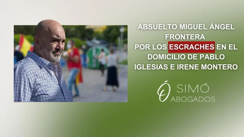 Vídeo de Sentencia Absolutoria para Miguel Ángel Frontera
