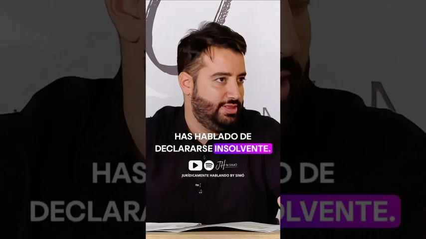 Vídeo de ¿Es posible declararse insolvente voluntariamente?