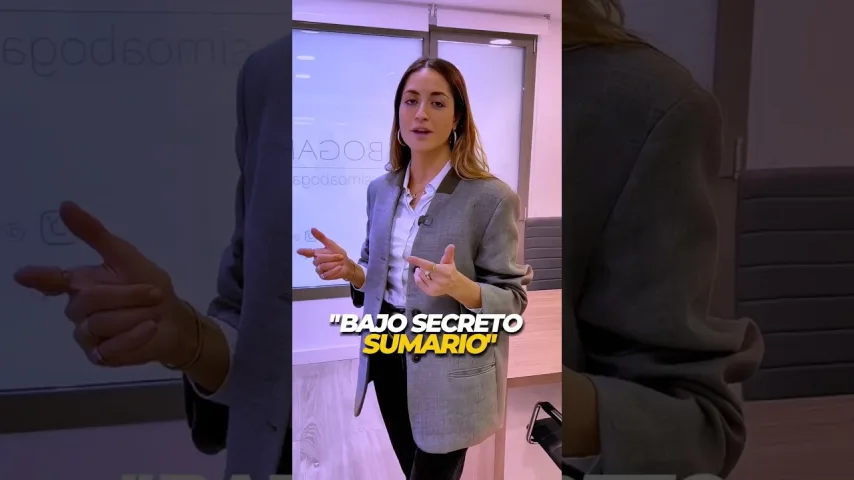 Vídeo de ¿Qué significa que un caso esté bajo secreto de sumario?