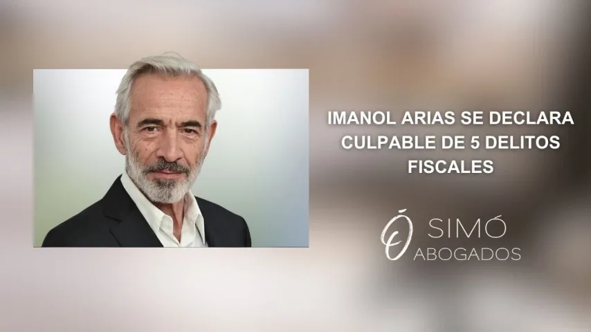 Vídeo de Imanol Arias se declara culpable para evitar entrar a prisión
