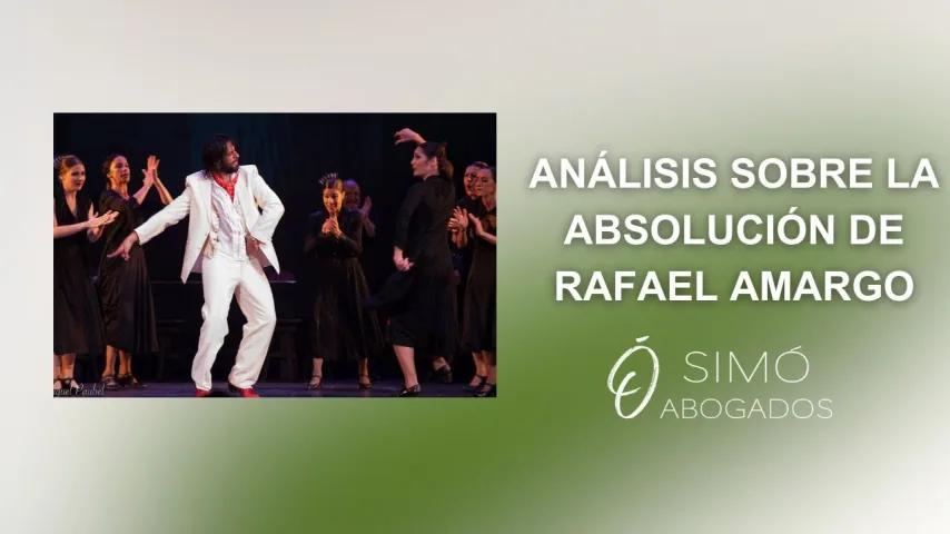 Vídeo de Rafael Amargo absuelto de  9 años de prisión por tráfico de Drogas